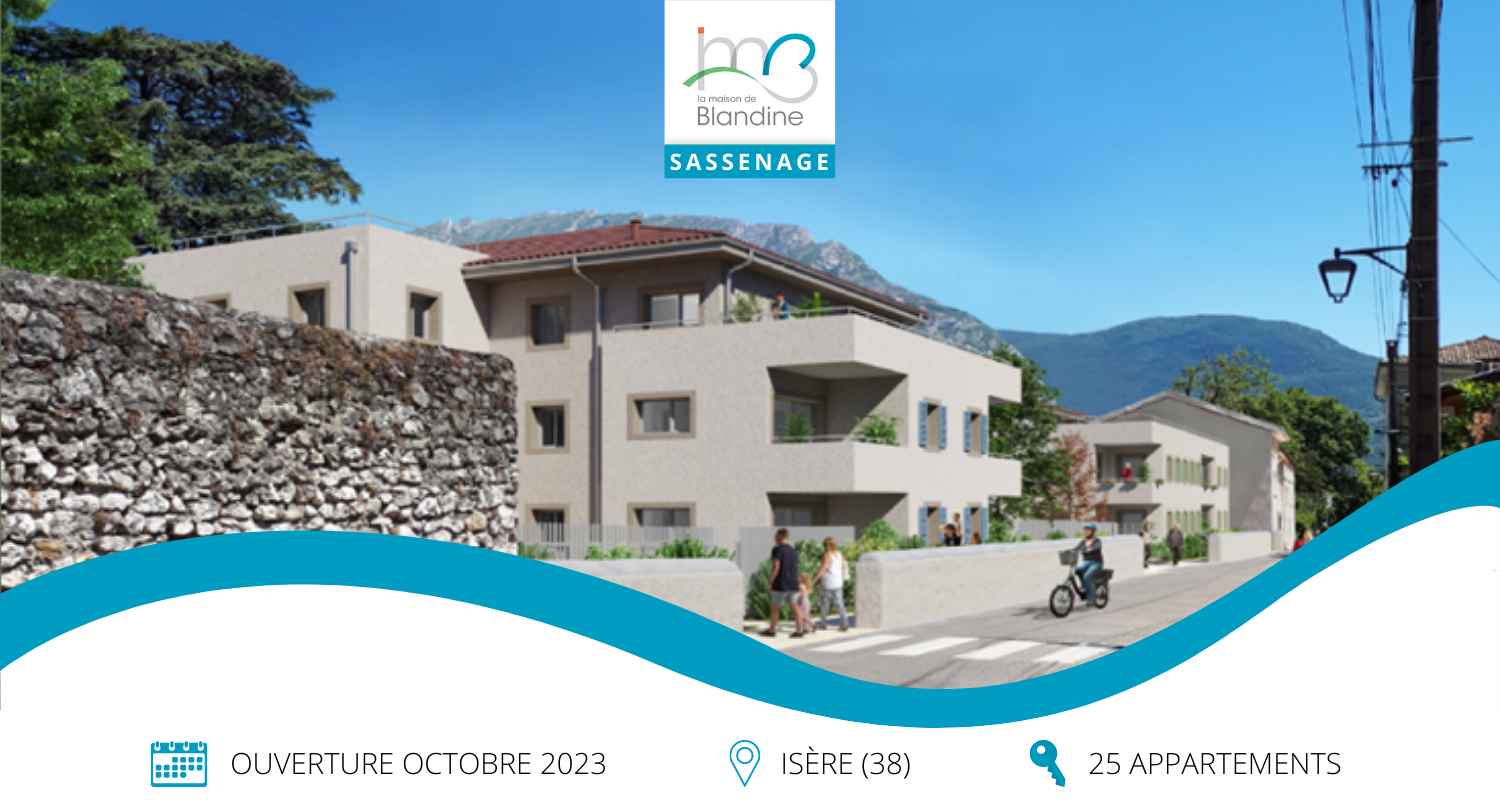 La Maison de Blandine de Sassenage - Habitat Partagé - Ouverture Octobre 2023