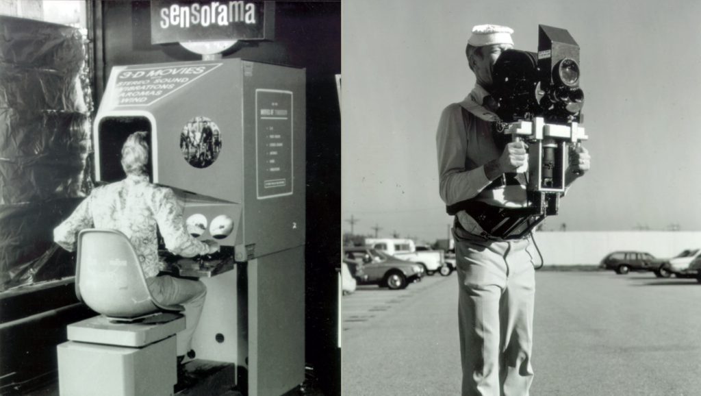 Photo d'un Sensorama, premier appareil de réalité virtuelle